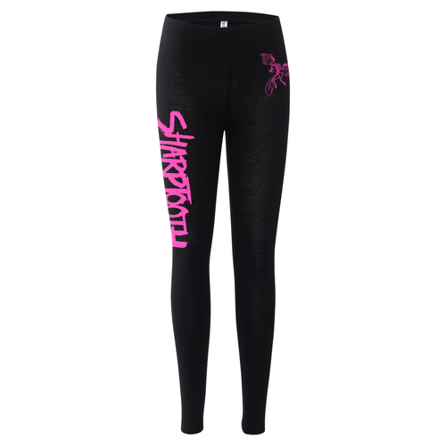 Old School Black/Pink Leggings