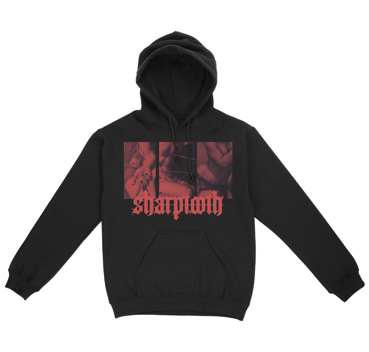 TORTURE HOODIE – sharptoothmerch